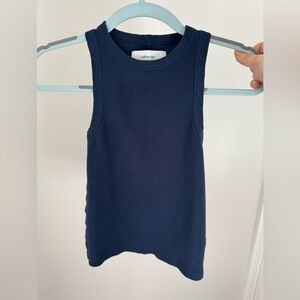 Soldout.nyc The Not So Basic Tank in navy xsmall